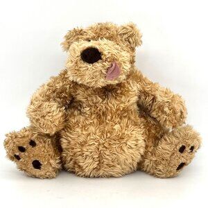 Gund Lickety Teddy Bear Plush Tan Floppy Arms & Legs Child Safe Polyester Fibers